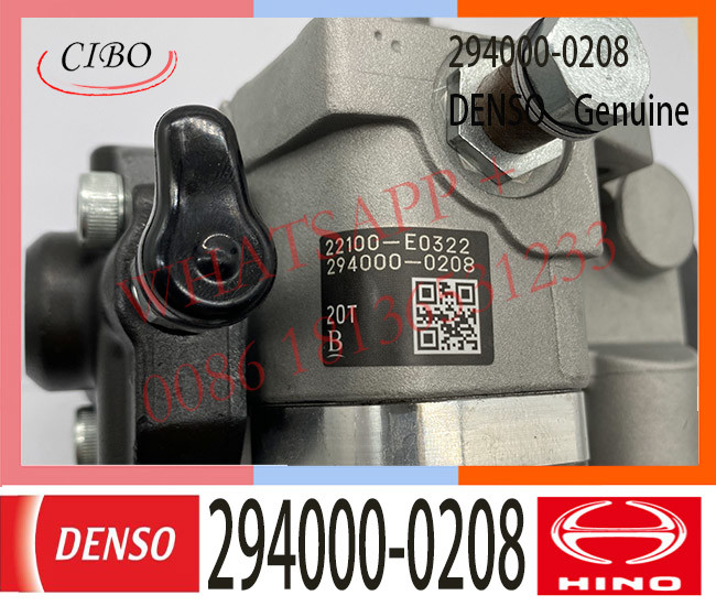 294000-0208 DENSO Diesel Engine Fuel HP3 pump 294000-0208 22100-E0322