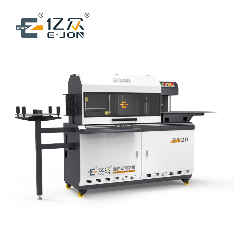 ET20 All Metal Sheet Neon Signs Making CNC Channel Letter Bending Machine for Choice