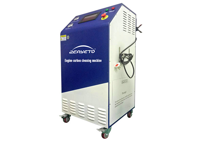 AC 220V HHO Carbon Cleaner / 50 60 Hz Diesel Engine Decarbonizer Touch Screen Control