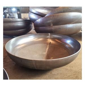 Wholesale Welding Connection Carbon Steel Hemisphere Dished Head with Customized Design OEM from china suppliers