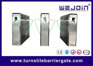 Wholesale 110V Intelligent Flap Barrier with 304 Stainless Steel Housing and IC Card from china suppliers