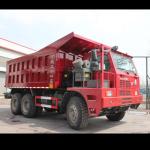 SINOTRUK HOWO 420 Hp Heavy Duty Dump Truck / Mining Dump Truck 70 Ton Loading