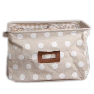 Wholesale Cotton Linen Portable Square Dirty Cloth Storage Bag Hamper Eco Friendly from china suppliers