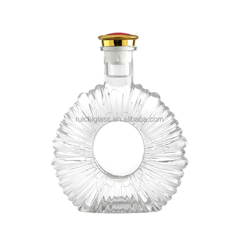 Super Flint Glass 700ml750ml Empty Liquor Bottle for Olso Vodka Gin Rum Brandy Spirit