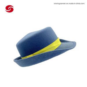 Wholesale 100% Wool Female Ladies Office Round Police Sergeant Hat 54cm To 60cm from china suppliers