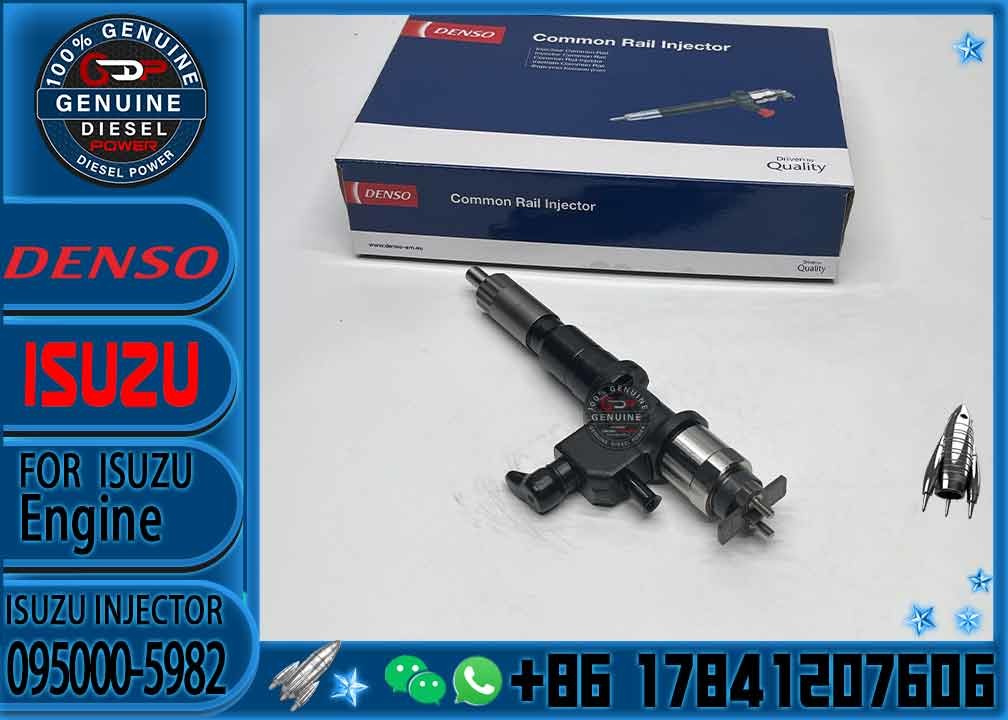 High Quality New Common Rail Injector Diesel Fuel Injector Nozzle Assembly 8-97603099-2 095000-5982 For 6WF1 6WG1 Engine
