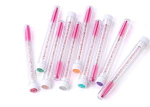 Wholesale High level 10cm Disposable Crystal Independent Tube Brushes Brow from china suppliers