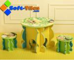 33-38Degree Shore C Kids Foam Toy Eva Assemble Study Table Chair