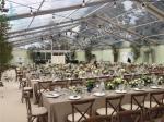 Transparent Fabric Aluminum Frame Clear Top Tent Outdoor Wedding Marquee Party