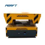 Platform Electric Material Coil Transfer Cart Battery Operated 20t