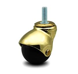 Wholesale 50mm brass antique furniture casters ball wheel from china suppliers