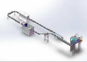 Wholesale Semi Automatic Beer Canning Line Stainless Steel 304 1000 CPH - 2000 CPH from china suppliers
