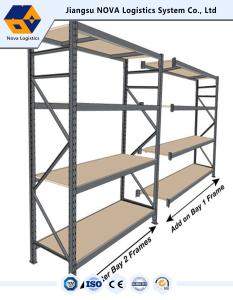 Wholesale Medium Duty Metal Storage Shelving , Easy To Assemble And Dismantle from china suppliers