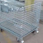 Heavy Duty 1000kg Warehouse Storage Cages CE Galvanized Wire