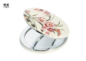 Wholesale Personalised Small Compact Mirror With Logo PU Leather Material from china suppliers