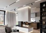 IP54 20W LED Ceiling Panel Lights Magnetic Light System 48V