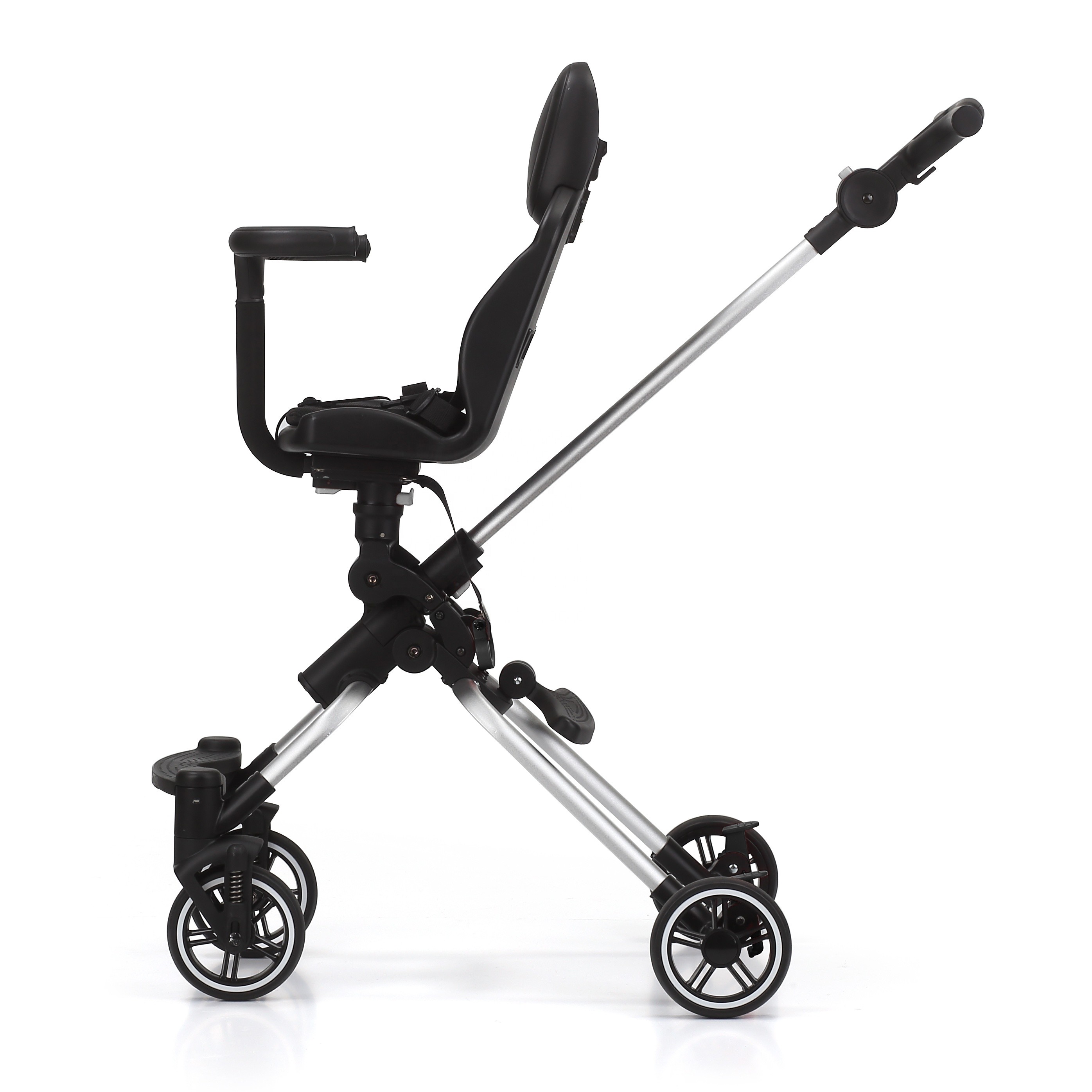 Bicycle Baby Sport Stroller Baby Stroller 3 In 1 Black