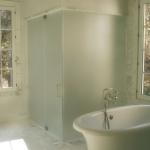 Bathroom Privacy Glass Frosted Shower Doors 3mm 4mm 5mm 6mm 8mm Toughened Glass
