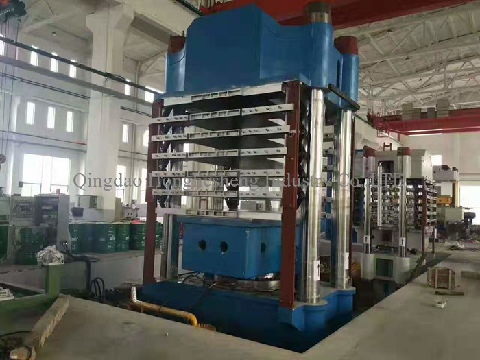 650T Yoga Mat Eva Sheet Making Machine Hydraulic Hot Press For Rubber Vulcanization