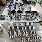 Stainless Pipe Clamps Plate Structure High-efficiency Sealing Performance Double