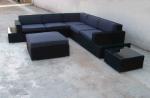 6pcs modern wicker sofa furniture