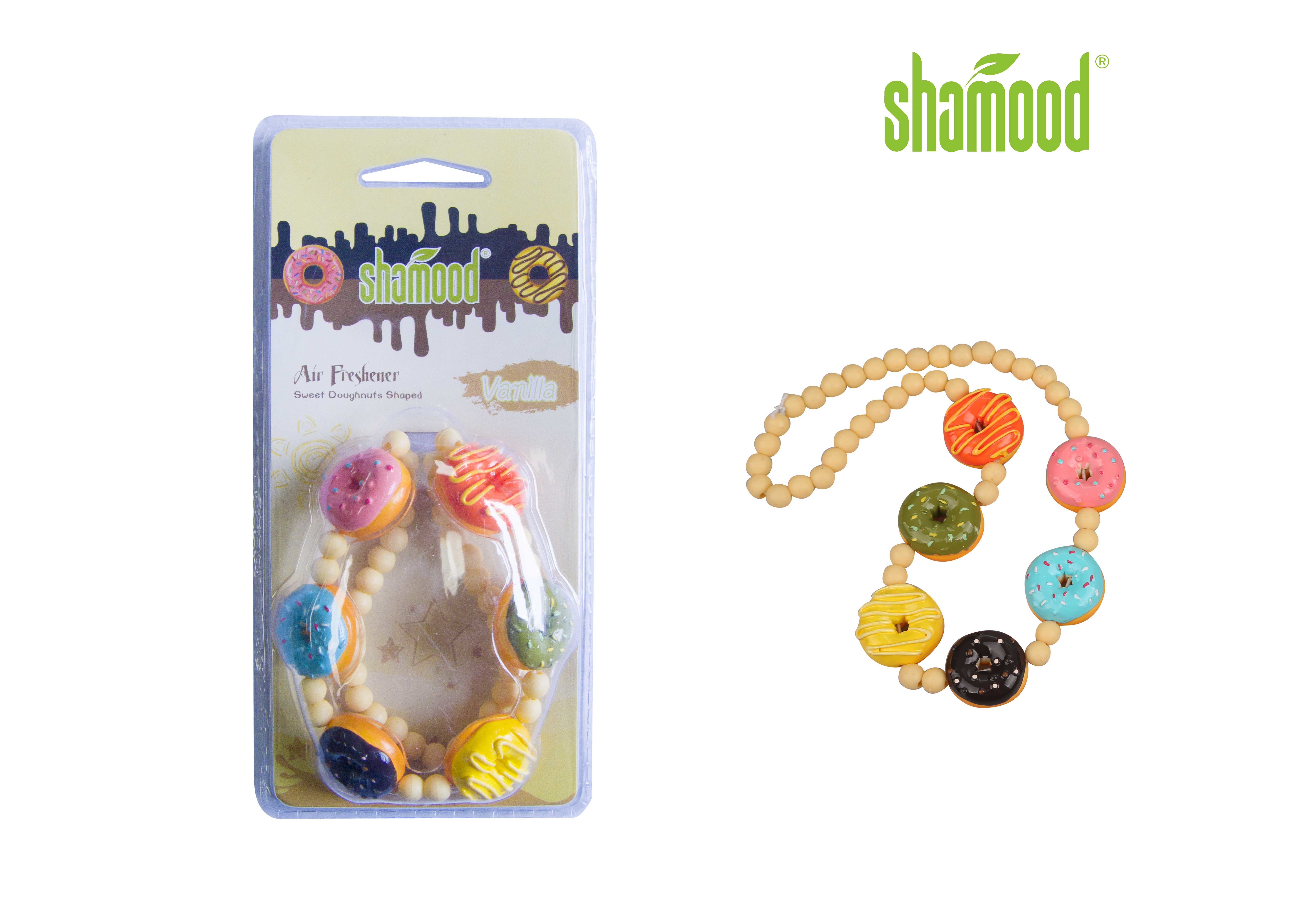 Scented Donut Shape Plastic Air Freshener For Car Review Mirror