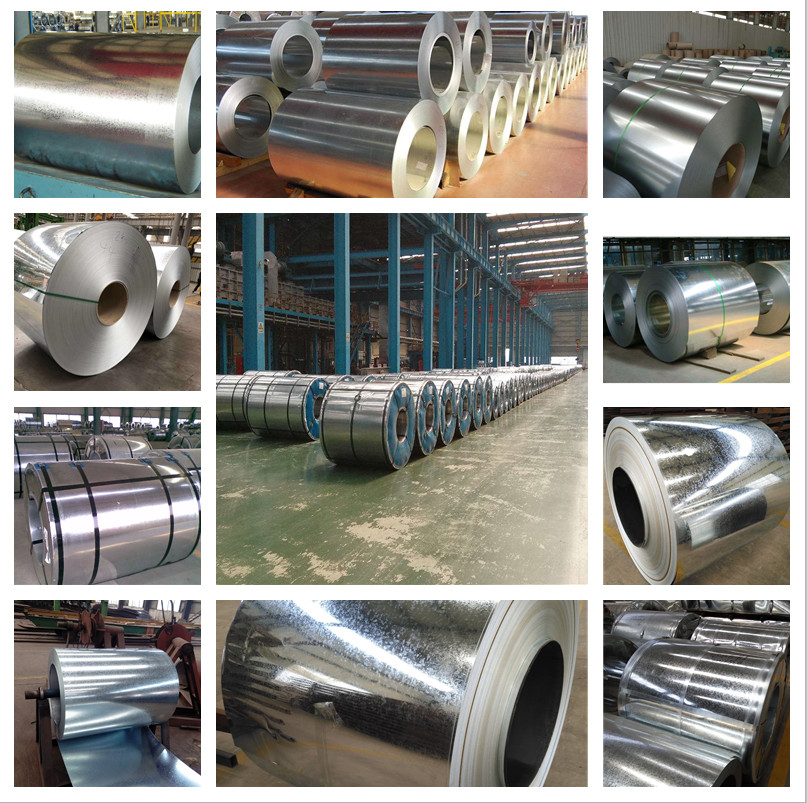 DX520 Hot Dipped Galvanized Steel Coil ASME Galvanised Slit Coil 1219mm Bright White