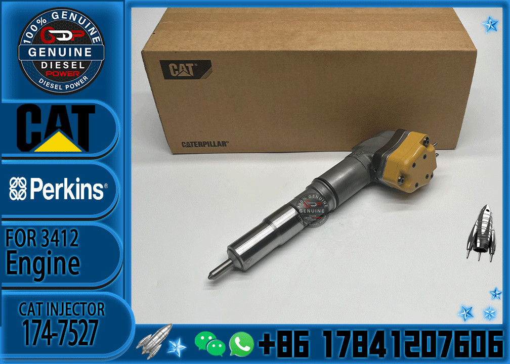 198-6877 204-2467 232-1170 232-1175 3412E Engine Diesel Fuel Injector 174-7526 174-7527