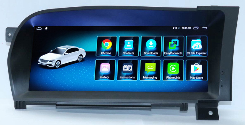 Ouchuangbo 10.25 inch Mercedes Benz W221 S250 S300 S600 RHD right and driving 4GB+64GB android 9.0 OS