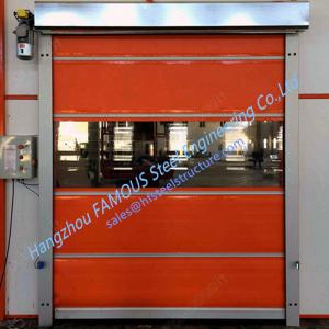 Wholesale Intelligent Automatic High Speed Fabric Door Flexible Industrial PVC Rolling Door from china suppliers