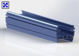 Wholesale Blue Painted 6063 - T5 Aluminum LED Strip Profiles Channel For LED Light from china suppliers