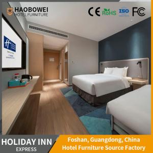 Wholesale Ash Wood Frame Three Star Hotel Furniture Set King Size Bedroom Headboard for Market from china suppliers