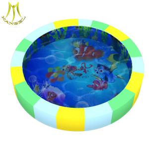 Wholesale Hansel Shopping mall for baby plastic soft toy attraction children water bed from china suppliers