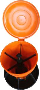 Wholesale Poultry Plastic Feed Troughs Orange Plastic Animal Feed Troughs from china suppliers