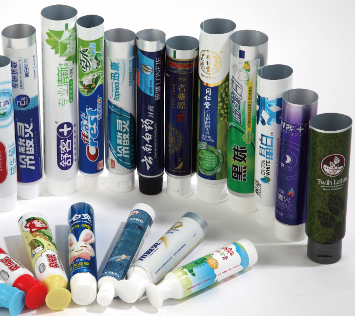 D30*158mm 120g ABL Laminated Screw Cap Aluminium Toothpaste Tube