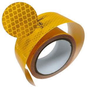 Wholesale Ultra Strong PET Yellow Reflective Tape For Truck Highway from china suppliers
