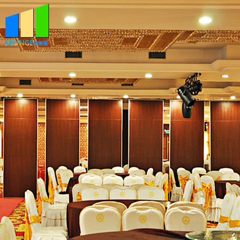 Mobile Acoustic Room Dividing System Soundproof Sliding Foldable Removable Wall Partitions For Office