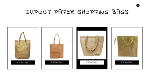 Wholesale dupont tyvek tote bag from china suppliers