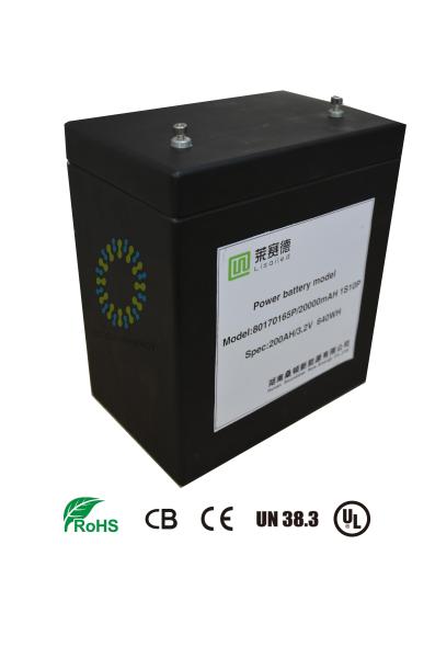 3.2V 200Ah Lifepo4 Lithium Battery For Pure Electric Car / Hybrid Car MSDS CE
