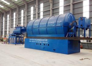 Wholesale Green technology waste management pyrolysis plastic waste to oil production machine from china suppliers