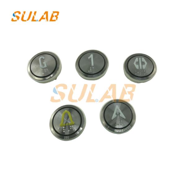 SJEC Elevator Lift Spare Parts Round Push Button J103025002E NY20043356H01