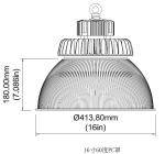 Multifunctional Industrial High Bay Lights , High CRI 200 Watt LED High Bay