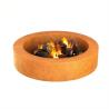Buy cheap Outdoor Round Shape Wood Burning Corten Steel Fire Pit For Backyard from wholesalers