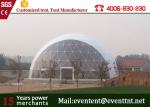 30m Aluminum Alloy Geodesic Dome Greenhouse Kits Waterproof For Concert Event