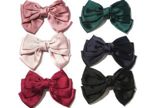 Wholesale Japanese Miss jk Three layer big bow hairpin Lolita with spring clip hair cloth art headpiece from china suppliers