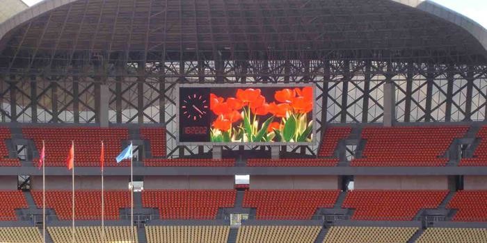 Large Viewing Angle P10mm Large Outdoor LED Display Screens Smooth Display anti-static electricity full color display