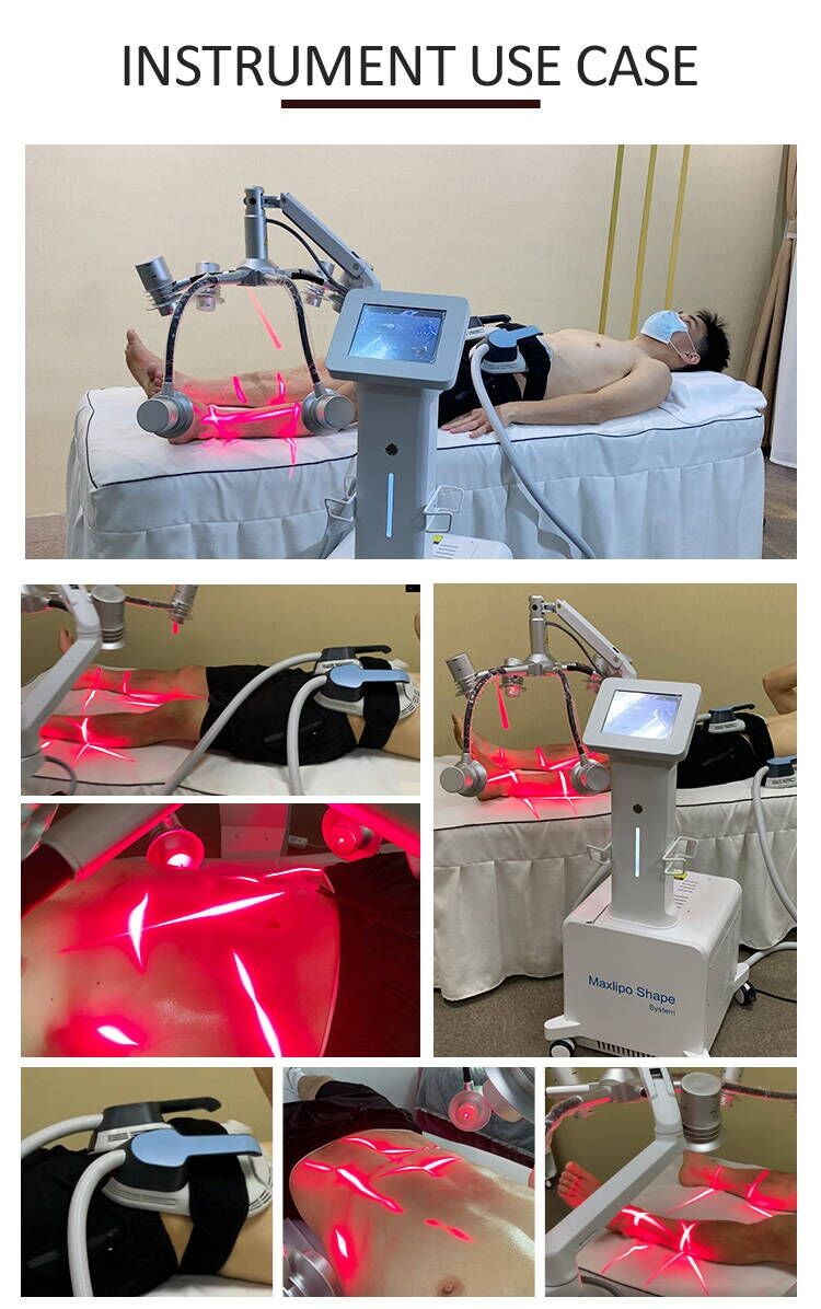 635nm 6D Laser Beauty Machine 3500W Body Sculptor Machine For Commercial