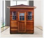 Garden Cabin Outdoor Steam Sauna , Outdoor Wooden Sauna Room