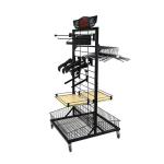 Home Metal Display Stands Textile Shop Pillow Display Stand Metal Display Rack