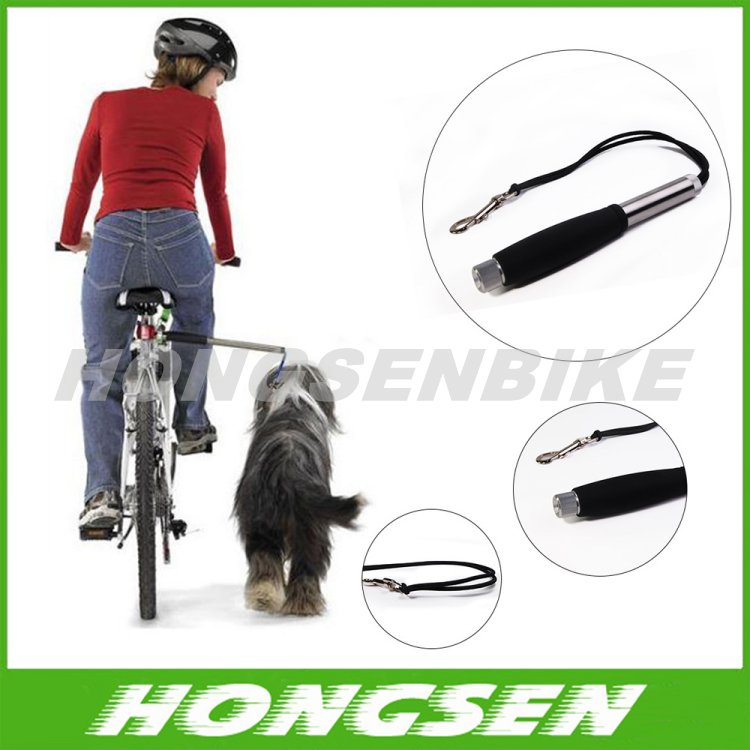 Dogs Bicycle Leash Hands Free Lead Dog Walker Bike Distance Keeper Safe Ride